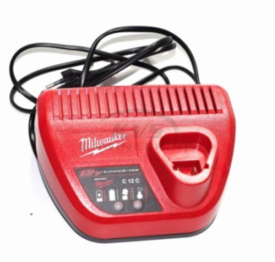 แท่นชาร์จแบตเตอรี่ MILWAUKEE 12 โวลต์ (C12C/C12CSA)
