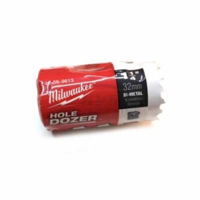 โฮลซอว์ MILWAUKEE 32 มม. 1- 1/4" Ice Hardened รุ่น 49-56-9613