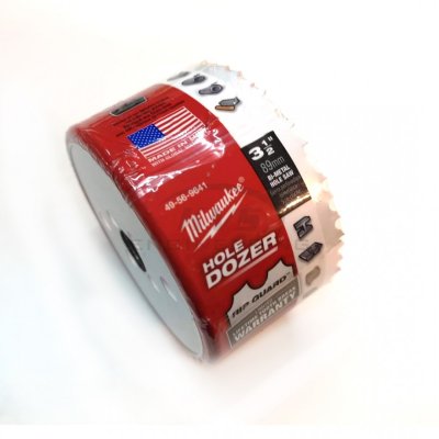 โฮลซอว์ MILWAUKEE 89 มม. 3-1/2" Ice Hardened รุ่น 49-56-9641