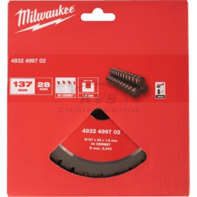 ใบตัดเหล็กเส้น MILWAUKEE รุ่น 4932499702