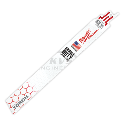 ใบเลื่อยชักตัดเหล็ก MILWAUKEE 9" TORCH 18 TPI (5ใบ) รุ่น 48-00-5788