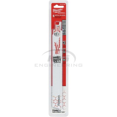 ใบเลื่อยชักตัดเหล็ก MILWAUKEE 9" TORCH 18 TPI (5ใบ) รุ่น 48-00-5788