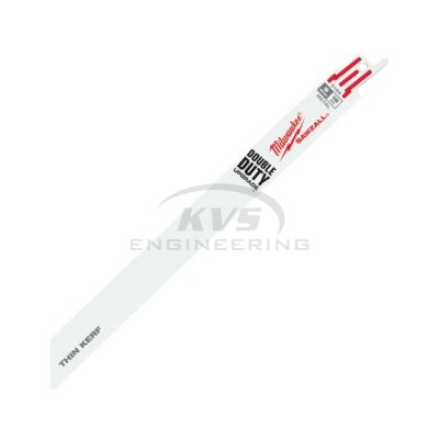 ใบเลื่อยชักตัดเหล็ก MILWAUKEE 9" Thin Kerf 14 TPI (5ใบ) รุ่น 48-00-5187