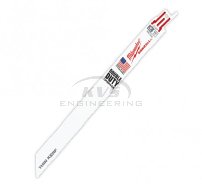 ใบเลื่อยชักตัดเหล็ก MILWAUKEE 9" Thin Kerf 14 TPI (5ใบ) รุ่น 48-00-5187