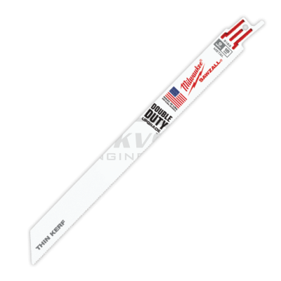 ใบเลื่อยชักตัดเหล็ก MILWAUKEE 9" Thin Kerf 18 TPI (5ใบ) รุ่น 48-00-5188