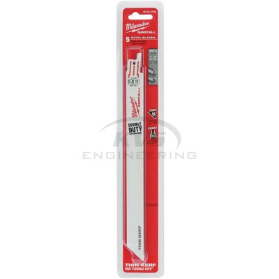 ใบเลื่อยชักตัดเหล็ก MILWAUKEE 9" Thin Kerf 18 TPI (5ใบ) รุ่น 48-00-5188