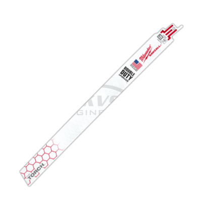 ใบเลื่อยซอว์ซอลตัดเหล็ก MILWAUKEE 12" TORCH Thin Kerf Ice Hardened 18 TPI (5 ใบ) รุ่น 48-00-4189