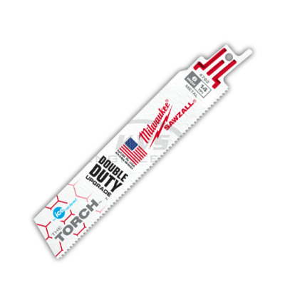 ใบเลื่อยซอว์ซอลตัดเหล็ก MILWAUKEE 6" TORCH Ice Hardened 14 TPI (5 ใบ) รุ่น 48-00-4782
