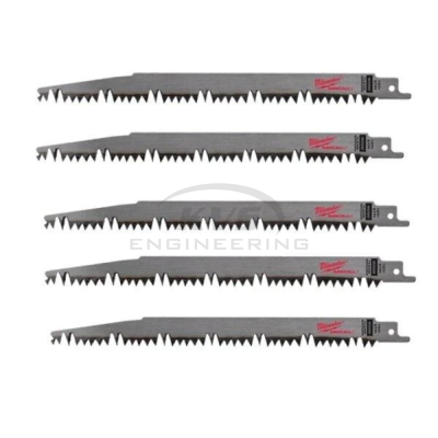 ใบเลื่อยซอว์ซอลตัดแต่ง MILWAUKEE 12" Pruning 5 TPI (5 ใบ) รุ่น 48-00-1303