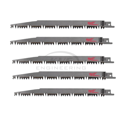 ใบเลื่อยซอว์ซอลตัดแต่ง MILWAUKEE 9" Pruning 5 TPI (5 ใบ) รุ่น 48-00-1301