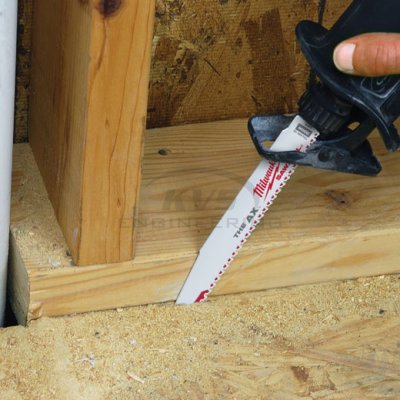 ใบเลื่อยซอว์ซอลตัดไม้ MILWAUKEE 12" Thin Kerf 5 TPI (5 ใบ) รุ่น 48-00-5037