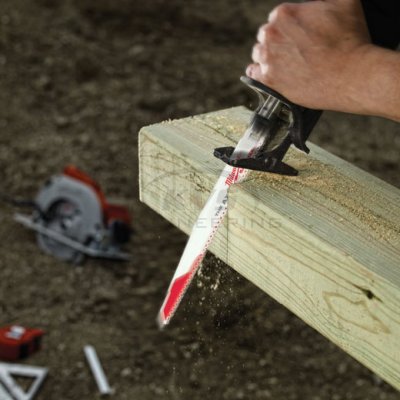 ใบเลื่อยซอว์ซอลตัดไม้ MILWAUKEE 9" AX 5 TPI (5 ใบ) รุ่น 48-00-5026
