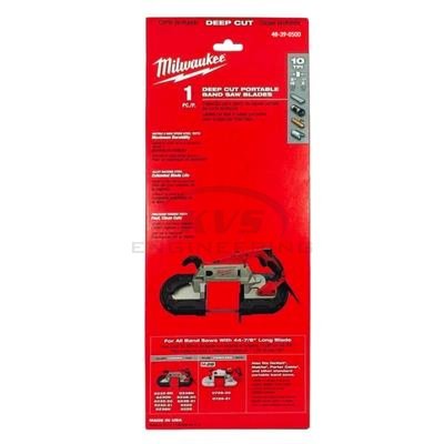 ใบเลื่อยสายพาน MILWAUKEE 44-7/8" 10TPI (1 ใบ) รุ่น 48-39-0500