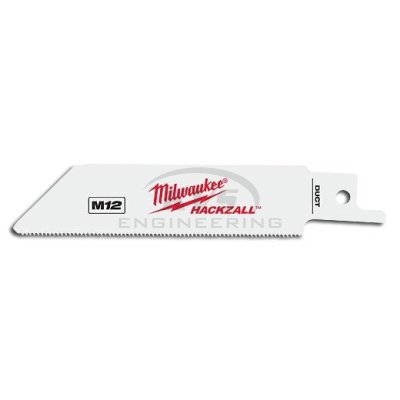 ใบเลื่อยแฮ็คซอลตัดท่อ MILWAUKEE 4" (5 ใบ) รุ่น 49-00-5424
