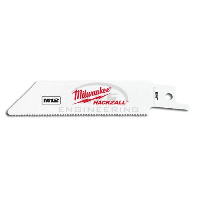 ใบเลื่อยแฮ็คซอลตัดท่อโลหะบาง MILWAUKEE 4" (5 ใบ) รุ่น 49-00-5418