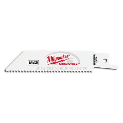 ใบเลื่อยแฮ็คซอลตัดอเนกประสงค์ MILWAUKEE 4" Multi Material Blade (5 ใบ) รุ่น 49-00-5410