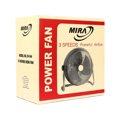 พัดลมเอนกประสงค์ TURBO 14 นิ้ว MIRA รุ่น M144