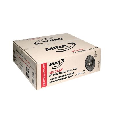 พัดลมอุตสาหกรรมติดผนัง MIRA รุ่น MC243W (24 นิ้ว) / MC303W (30 นิ้ว)