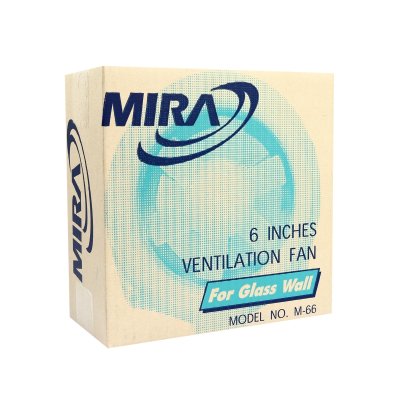พัดลมดูดอากาศติดกระจก 6 นิ้ว MIRA รุ่น M66