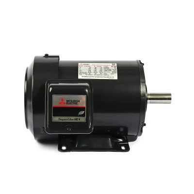 มอเตอร์เหนี่ยวนำ 3 เฟส 2 HP 4P 220/380V IP44 MITSUBISHI ELECTRIC รุ่น SF-QR