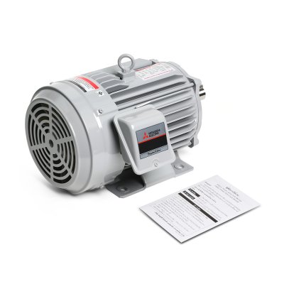มอเตอร์เหนี่ยวนำ 2 HP IP44 220/380V 6P MITSUBISHI ELECTRIC รุ่น SF-QR