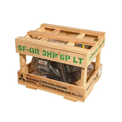 มอเตอร์เหนี่ยวนำ 3 HP IP55 220/380V 6P MITSUBISHI ELECTRIC รุ่น SF-QR