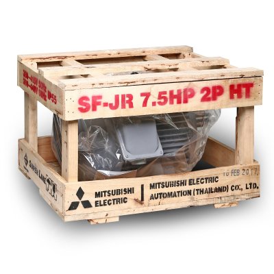 มอเตอร์เหนี่ยวนำ 7.5 HP IP55 380/415V 2P MITSUBISHI ELECTRIC รุ่น SF-QR