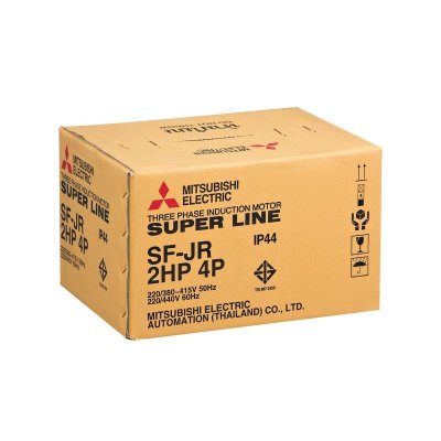 มอเตอร์เบรค 2 HP 4 โพล มิตซู รุ่น SF-QRB