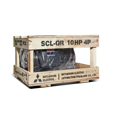 มอเตอร์เหนี่ยวนำ 1 เฟส 10 HP 4P 220V MITSUBISHI ELECTRIC รุ่น SCL-QR