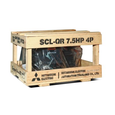 มอเตอร์เหนี่ยวนำ 1 เฟส 7.5 HP 4P 220V MITSUBISHI ELECTRIC รุ่น SCL-QR