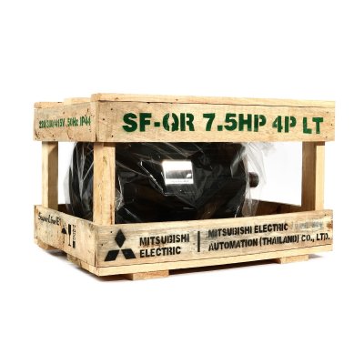 มอเตอร์เหนี่ยวนำ 3 เฟส 7.5 HP 4P 220/380V MITSUBISHI ELECTRIC รุ่น SF-QR