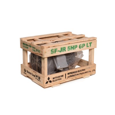 มอเตอร์เหนี่ยวนำ 5 HP IP55 220/380V 6P MITSUBISHI ELECTRIC รุ่น SF-QR