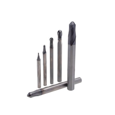 ดอกเอ็นมิลล์คาร์ไบด์หัวบอล เคลือบ TiAlN NACHI รุ่น L9386-R0.75(1.5MM)
