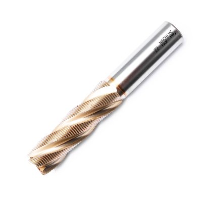 ดอกเอ็นมิลล์กัดหยาบ ยาวพิเศษ ผลิตจาก Powder Metal HSS เคลือบผิว SG NACHI รุ่น SG ROUGHING FINE LONG (22.0/24.0/25.0/28.0/30.0MM)