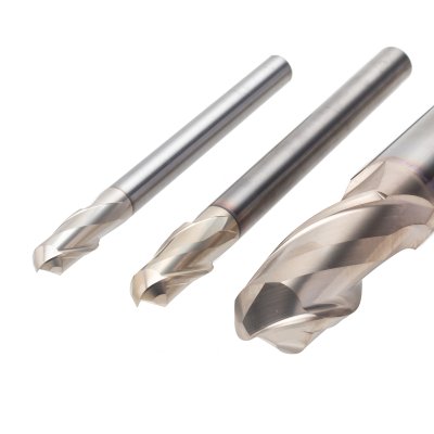 ดอกเอ็นมิลล์คาร์ไบด์หัวบอล Micro Grain เคลือบ New Platina Coating NACHI รุ่น X'S MILL BALL (5.0-12.5MM)