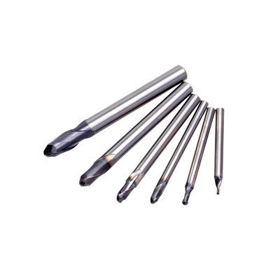 ดอกเอ็นมิลล์คาร์ไบด์หัวบอล เคลือบ TiAlN NACHI รุ่น L9386-R2.5(5MM)