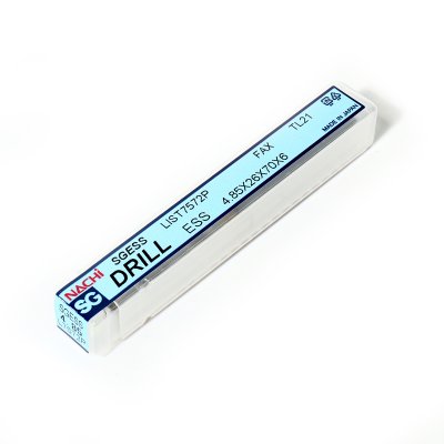 ดอกสว่าน PM-HSS NACHI รุ่น L7572P_4.85MM