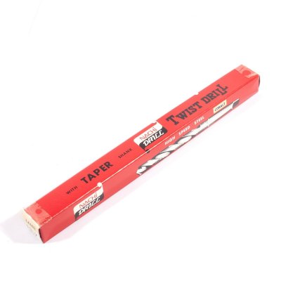 ดอกสว่านเหล็ก HSS โคบอลต์ ก้านเตเปอร์ NACHI รุ่น NA6602_1370 (13.7MM)