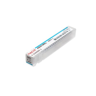 ดอกสว่านคาร์ไบด์เคลือบ TiAlN แบบสั้น (AQUA DRILL STUB) NACHI รุ่น NA9550_0310 (3.1MM-6.3MM)