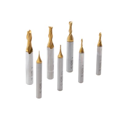 ดอกเอ็นมิลล์เคลือบ TiN 2 เขี้ยว NACHI 1.0MM–15.0MM