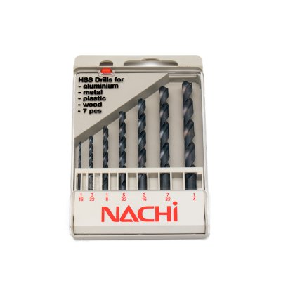 ชุดดอกสว่านเจาะเหล็ก NACHI รุ่น I01 (1/16"-1/2", 7-29 ดอก/ชุด)