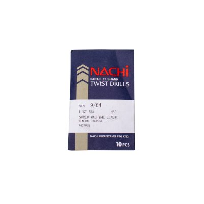 ดอกสว่านสั้นเจาะเหล็กแผ่น NACHI ขนาด #11–1/4"