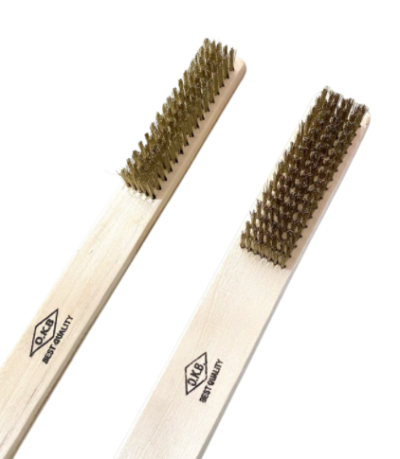 OKB แปรงลวดทองเหลือง 5แถว,7แถว