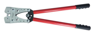 คีมย้ำหางปลาเปลือยหัวหกเหลี่ยม