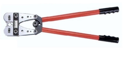 คีมย้ำหางปลาเปลือยหัวหกเหลี่ยม