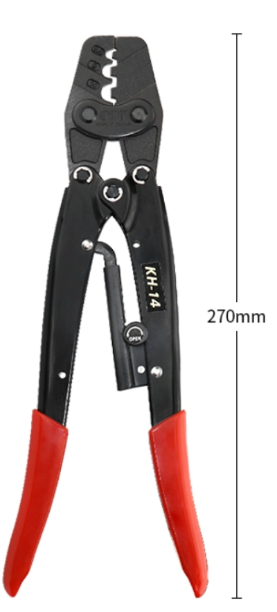 คีมย้ำหางปลา หัวตัวยู Terminal