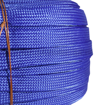 เชือกถักแบน