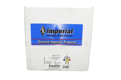 ชุดเกจ์วัดน้ำยาแอร์ Imperial รุ่น 421-C พร้อมสาย 60นิ้ว
