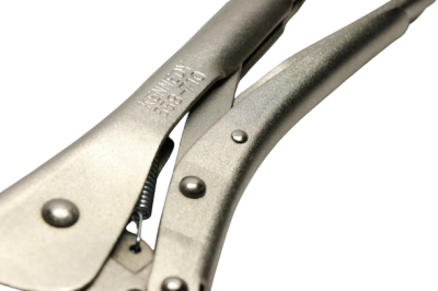 คีมล็อคโค้ง ด้ามเหล็ก