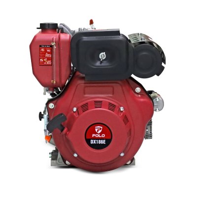 เครื่องยนต์ดีเซลสตาร์ทไฟฟ้า POLO รุ่น DX (186E 9.0HP/192E 12.0HP/195E 13.0HP)